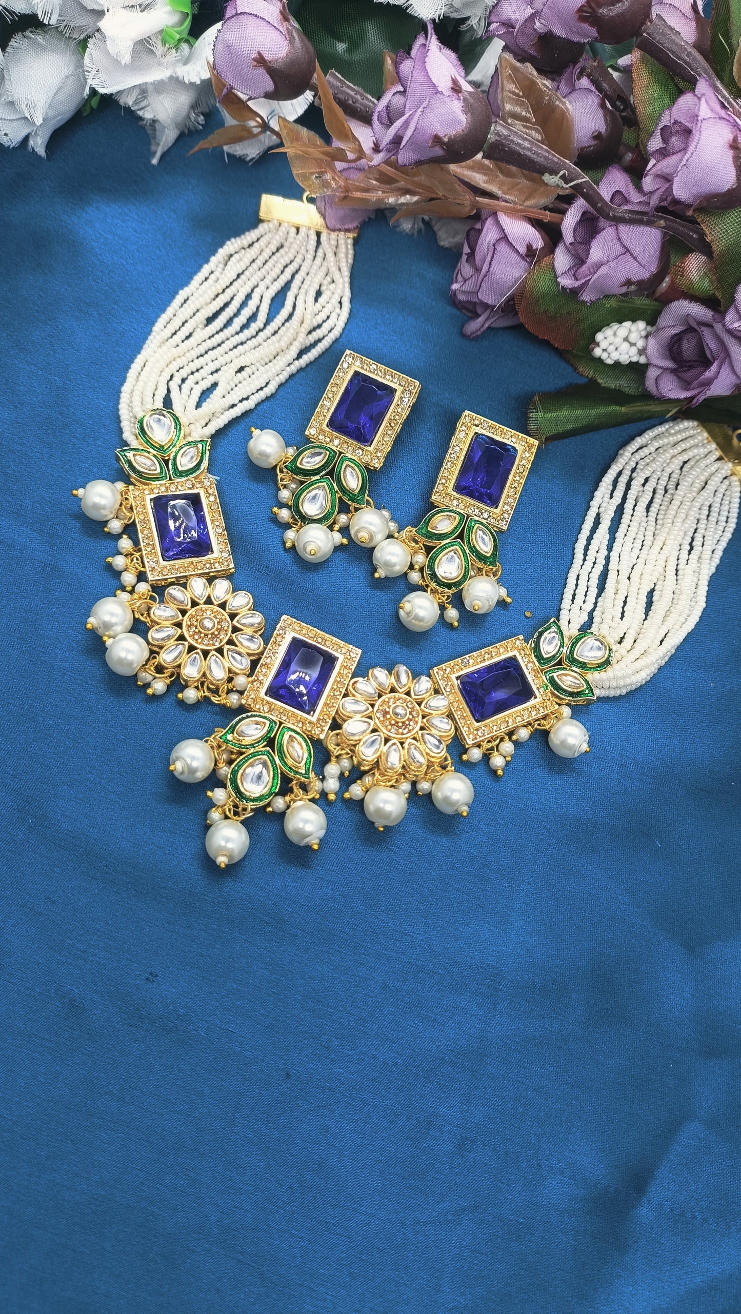 pratham uniq choki necklace for women party wear