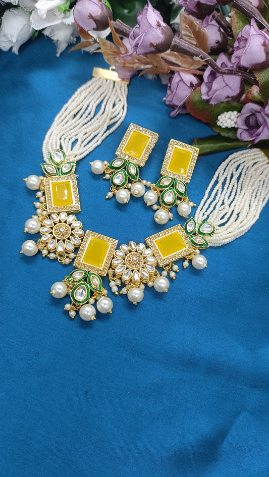 pratham uniq choki necklace for women party wear