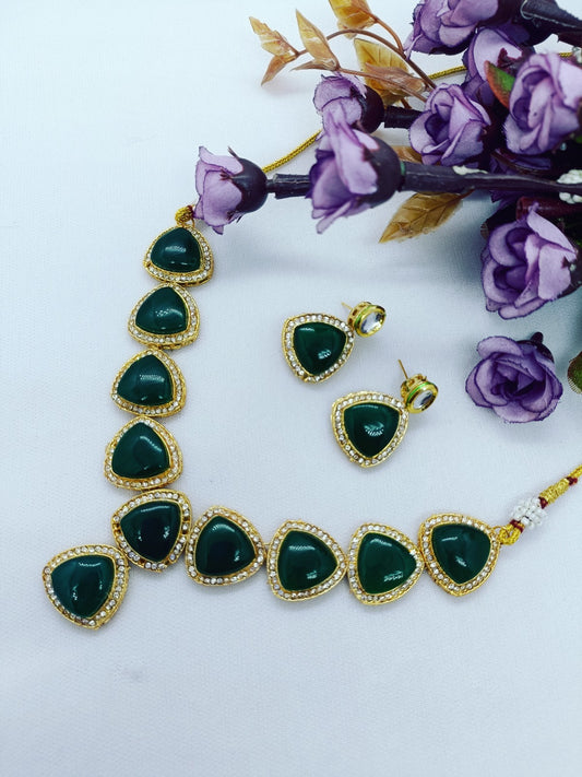 Twinkling graceful manalisha women nacklace set