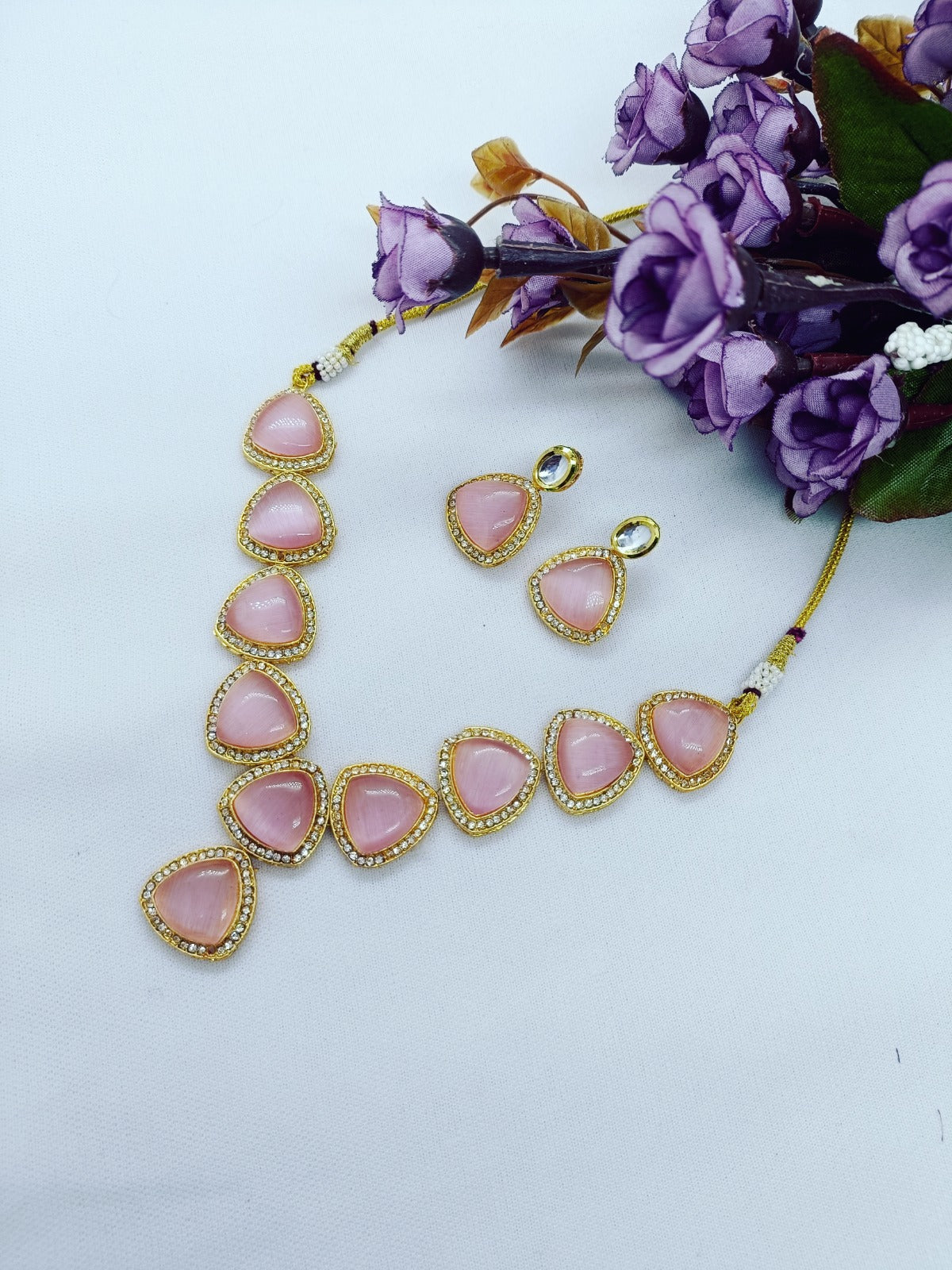 Twinkling graceful manalisha women nacklace set