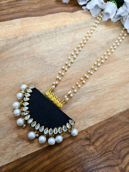 fabric long jewellery handmade