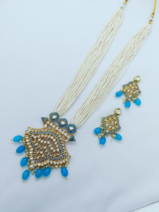 Raja ji long set trending necklace for women dsara