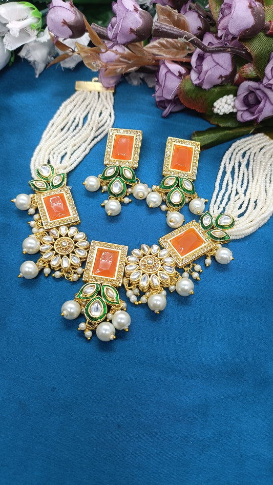 pratham uniq choki necklace for women party wear