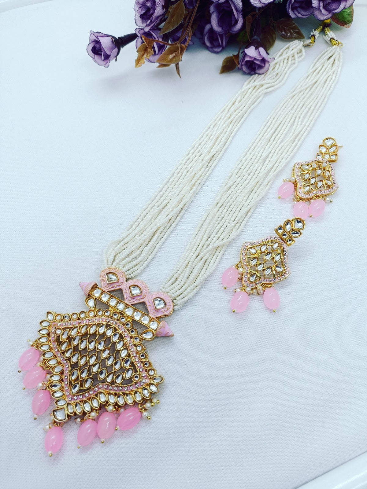 Raja ji long set trending necklace for women dsara