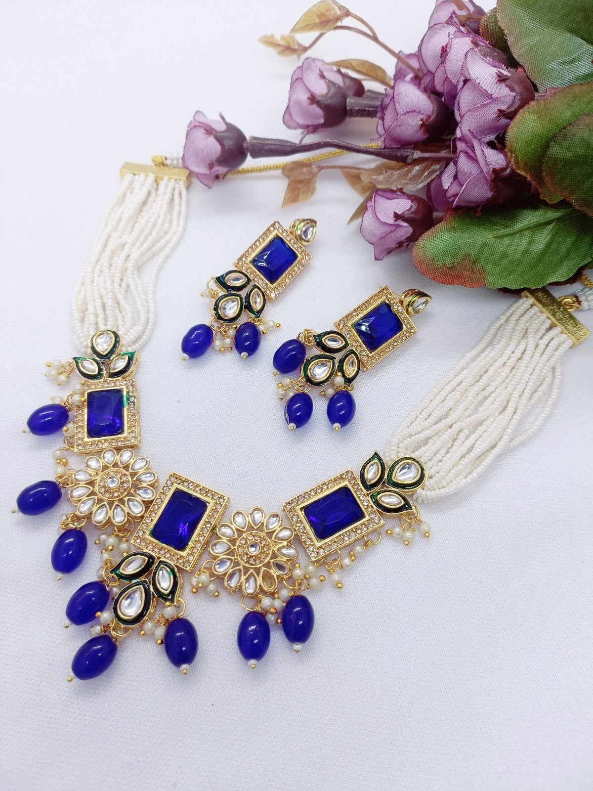 twinkling gracefuul women necklace chokii shape dsara