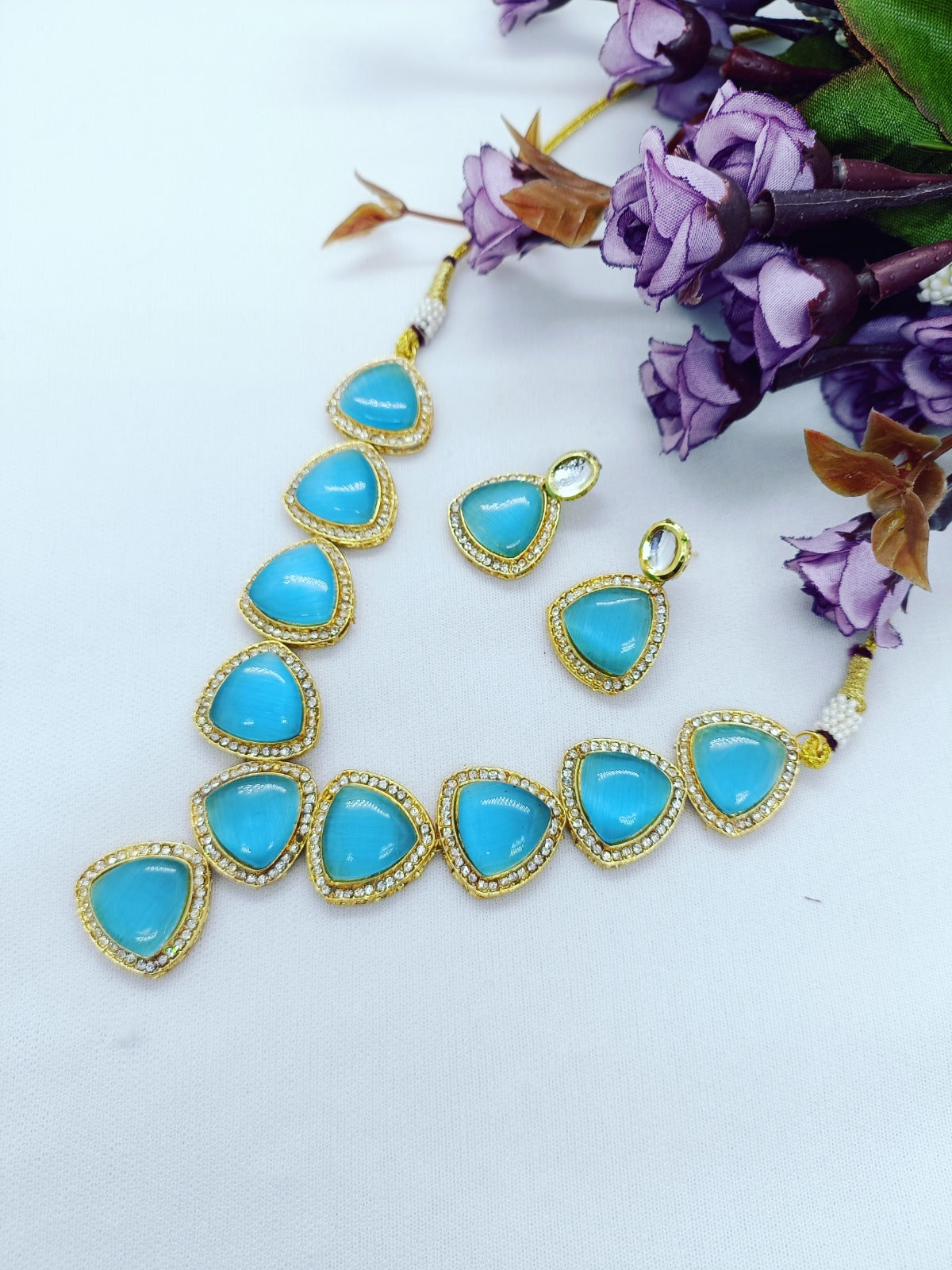 Twinkling graceful manalisha women nacklace set