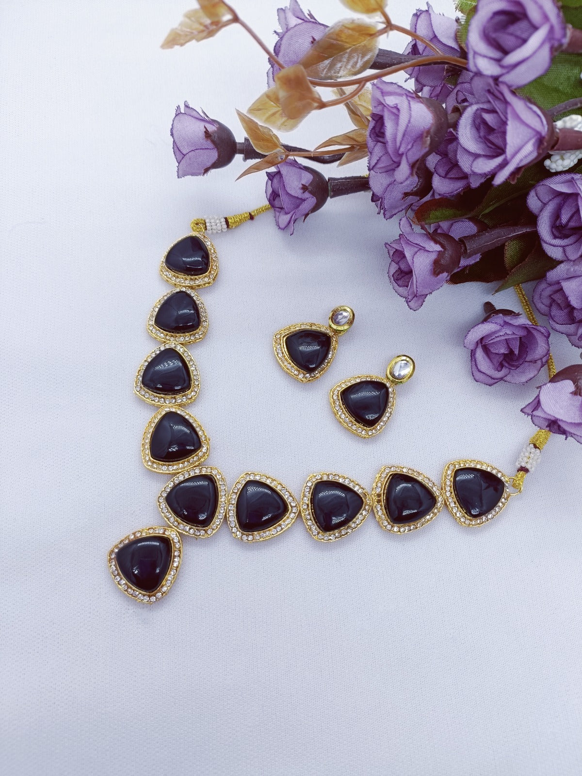 Twinkling graceful manalisha women nacklace set